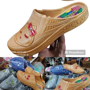 دمپایی جلو بسته ژله ای زنانه مدل تیفانی