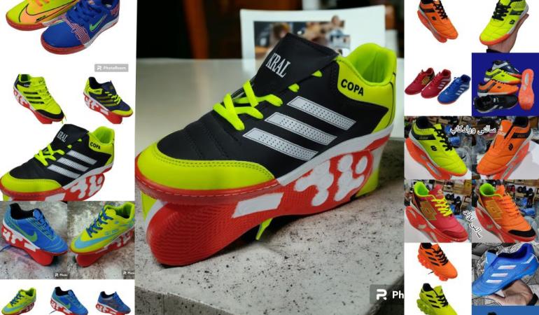 تنوع کفشهای ورزشی